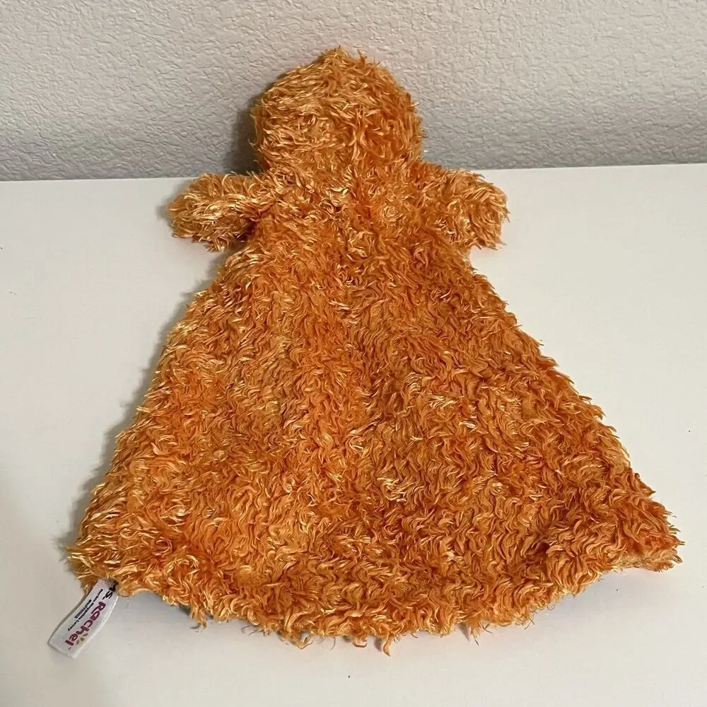 Ms. Rachel Herbie Huggable Lovey Security Blanket Lovie Orange Banana Lining